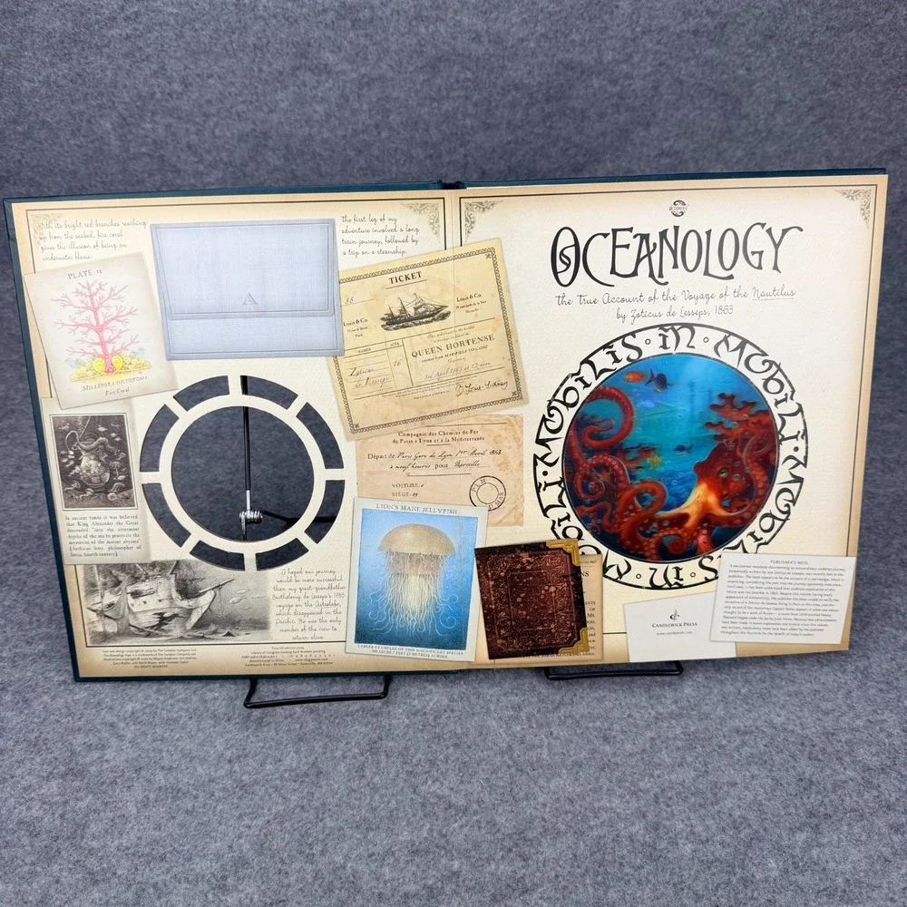 Oceanology Voyage of the Nautilus First US Edition 2009 Hardcover Ologies Book